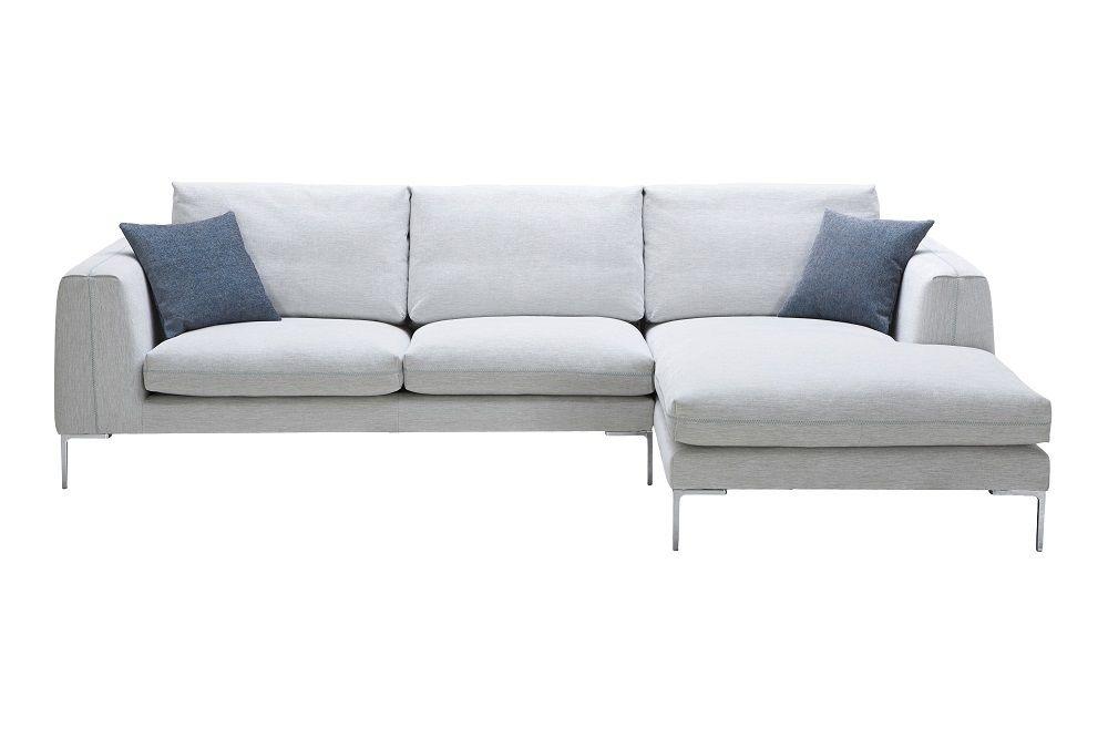 

    
J&M Bianca Modern Premium White Fabric Sectional Sofa (Left Hand Facing Chaise Only)
