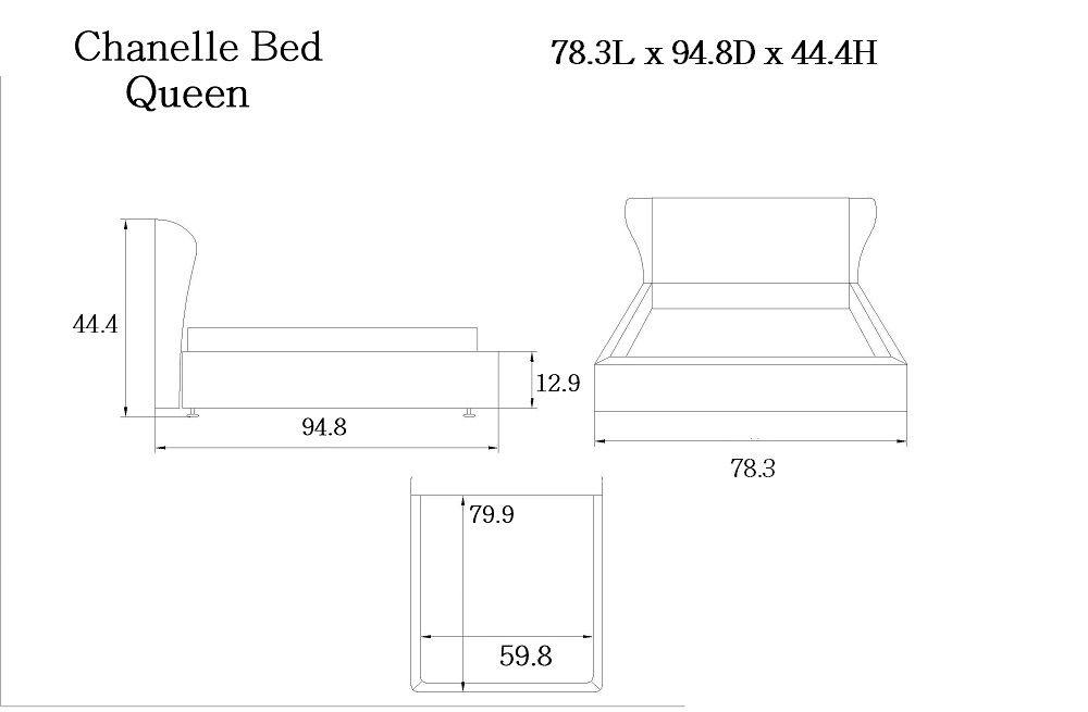 

    
Chanelle Platform Bed

