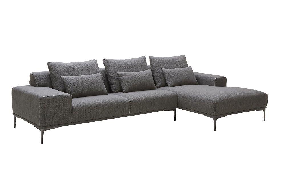 

    
Premium Dark Grey Fabric Sectional Sofa RHC Contemporary J&M Christian
