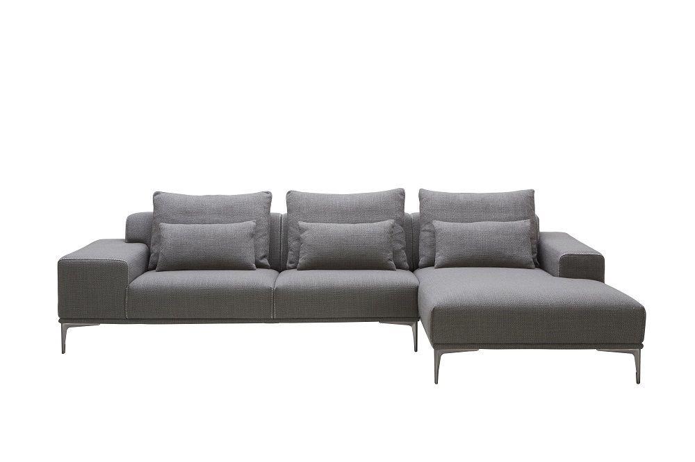 

    
J&M Furniture Christian Sectional Sofa Gray SKU18134-RHC
