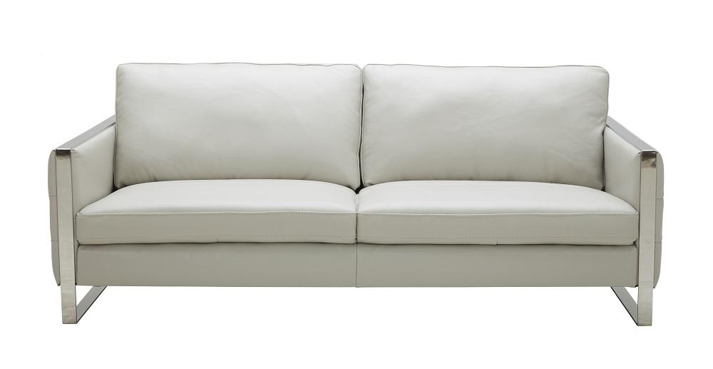 

                    
J&M Furniture Constantin Sofa and Loveseat Set Light Gray Italian Leather Purchase 
