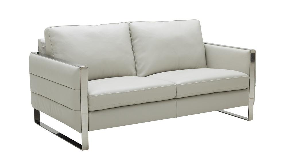 

                    
J&M Furniture Constantin Sofa Loveseat and Chair Set Light Gray Italian Leather Purchase 
