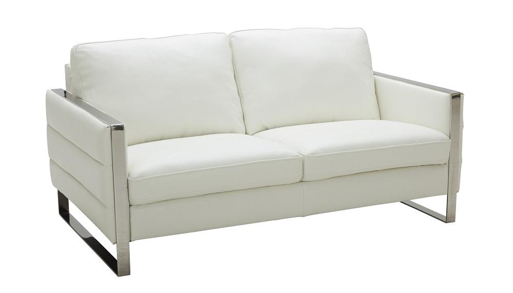 

                    
J&M Furniture Constantin Sofa Loveseat and Chair Set White Italian Leather Purchase 
