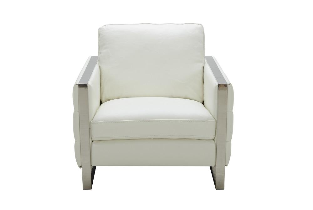 

                    
Buy White Italian Leather Sofa Set 3 Pcs Contemporary J&M Constantin
