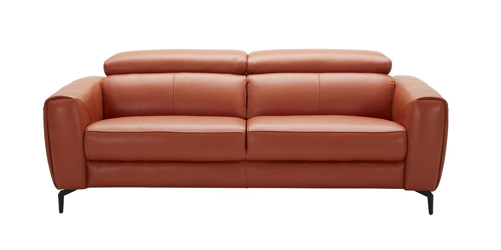 

    
Pumpkin Premium Italian Leather Sofa Contemporary J&M Cooper
