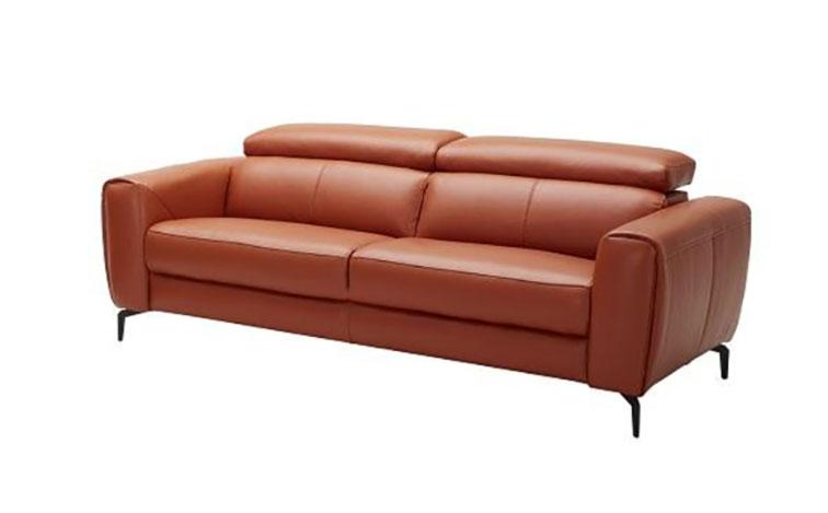 

    
Pumpkin Premium Italian Leather Sofa Contemporary J&M Cooper
