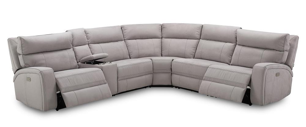 

                    
J&M Furniture Cozy Sectional Sofa Light Gray Microfiber Purchase 
