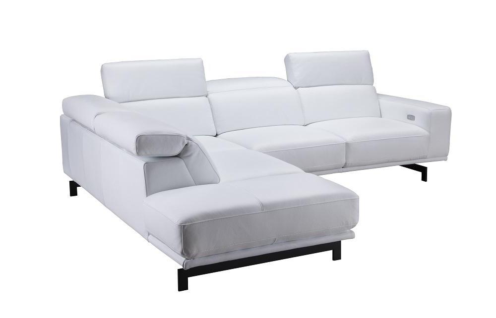 

                    
J&M Furniture Davenport L-shape Sectional White Leather Purchase 
