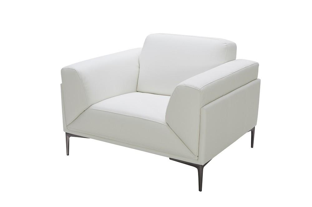

    
SKU18248-Set-3 White Premium Italian Leather Sofa Set 3Pcs Modern J&M Davos
