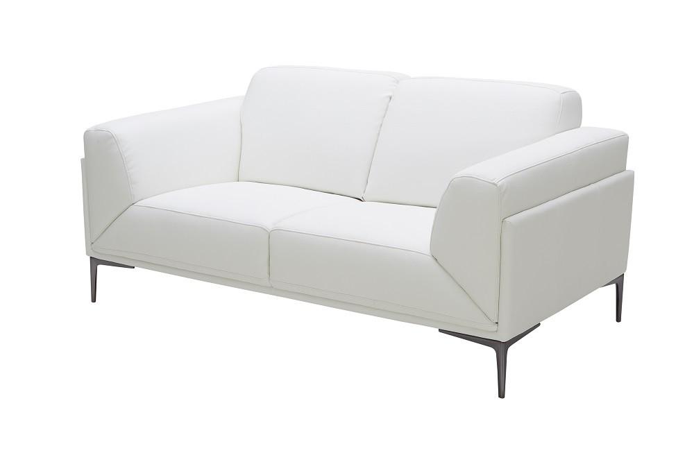 

                    
J&M Furniture Davos Sofa Loveseat Chair and Ottoman Set White Leather Purchase 
