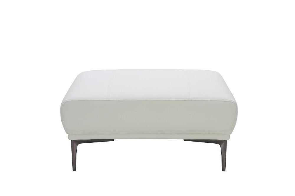 

                    
Buy White Premium Italian Leather Sofa Set w/Ottoman 4Pcs Modern J&M Davos

