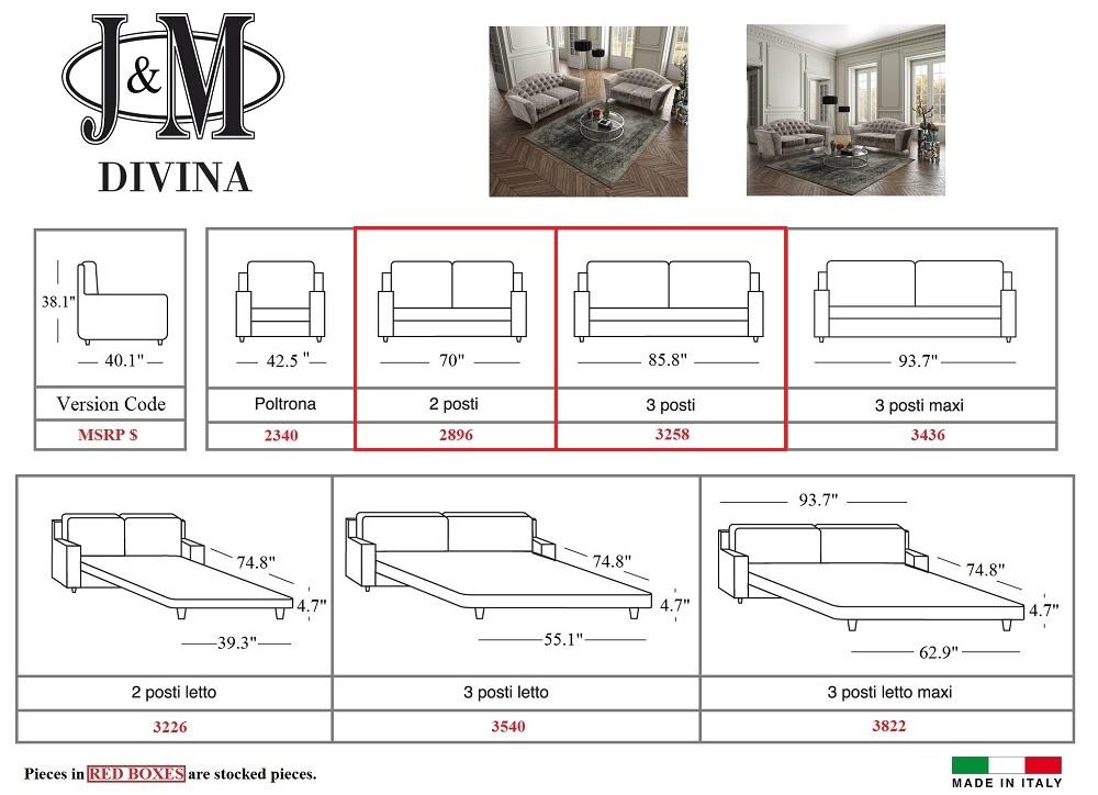 

    
J&M Furniture Divina Sofa Gray SKU18557
