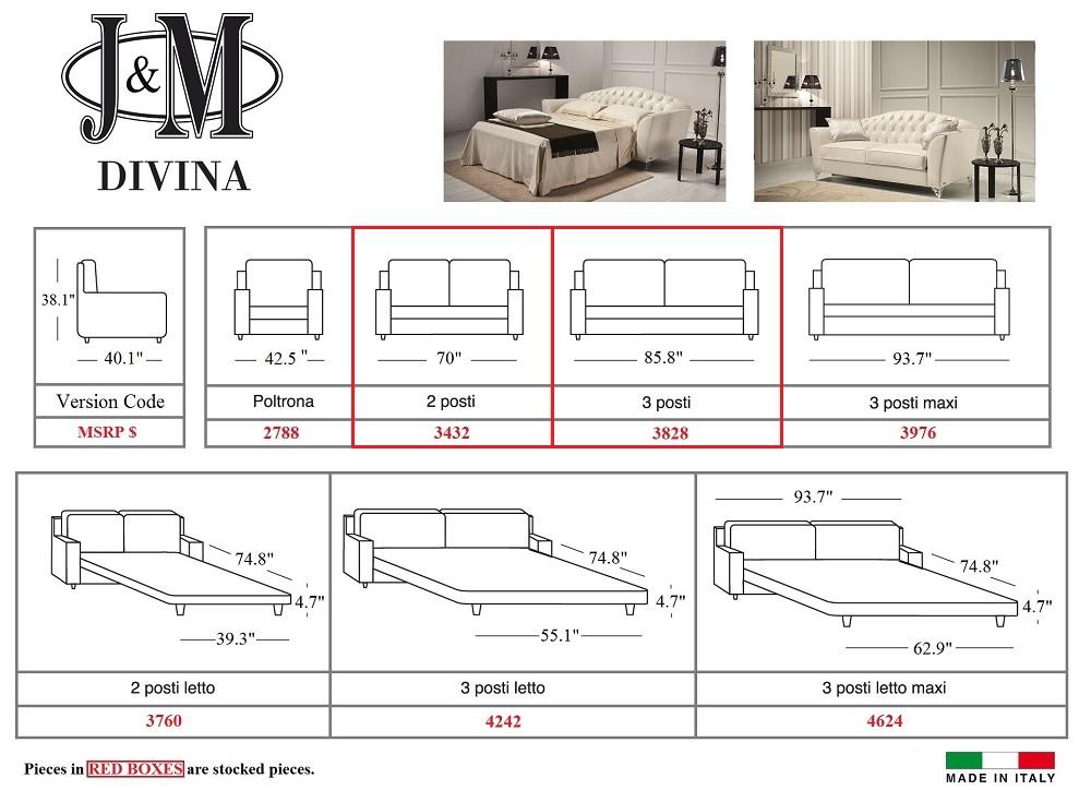 

    
J&M Furniture Divina Sofa White SKU18997
