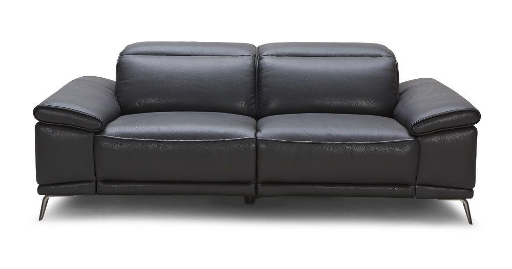 

    
Premium Black Italian Leather Electric Motion Recliner Sofa Set 2Pcs Modern J&M Giovani
