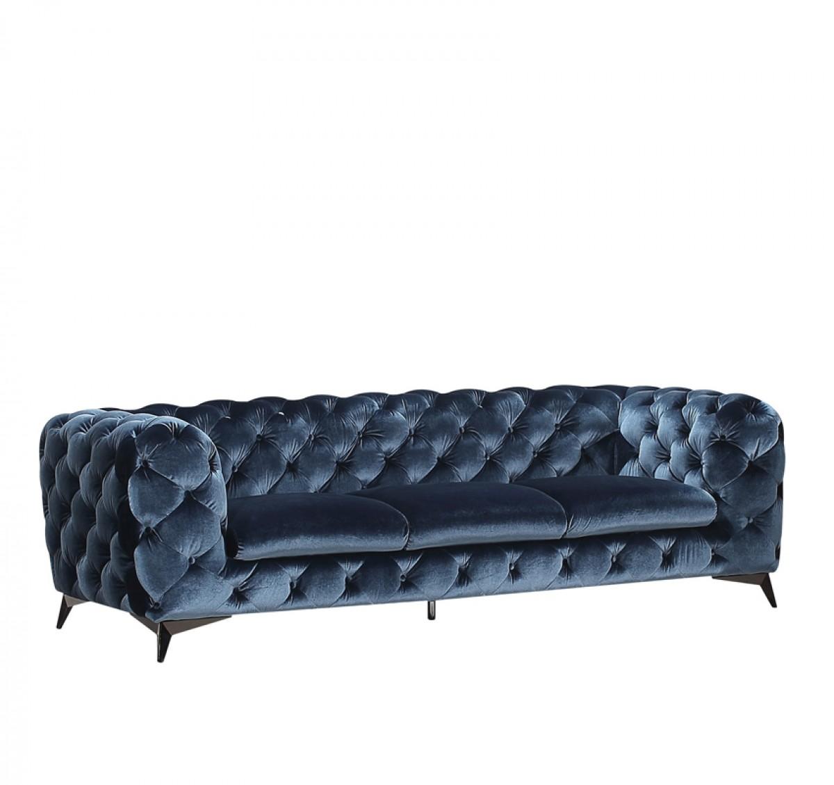 

    
J&M Furniture Glitz Sofa and Loveseat Set Blue SKU184451-Set-2
