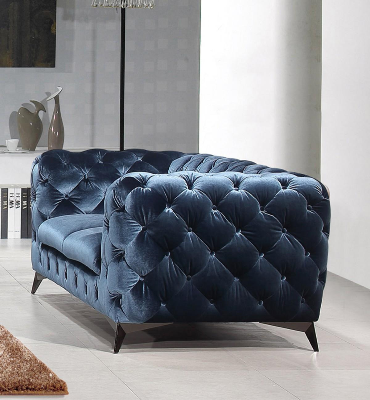 

                    
J&M Furniture Glitz Sofa and Loveseat Set Blue Velour Purchase 
