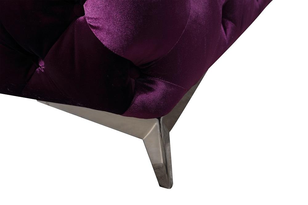 

    
SKU183352-Set-2 Purple Velour Fabric Chesterfield Sofa & Loveseat Set 2Pcs Modern J&M Glitz

