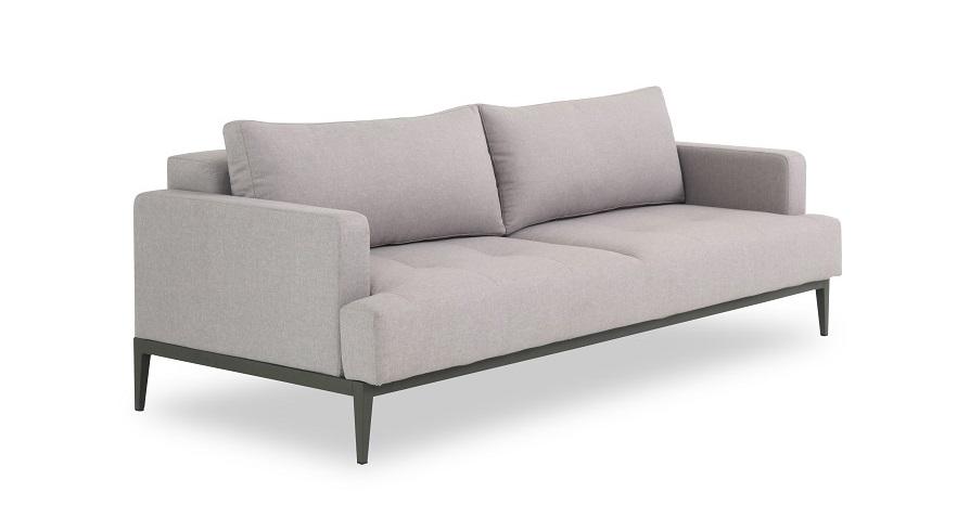 

    
Minimalistic Light Grey Fabric Sofa Sleeper Contemporary J&M JK059
