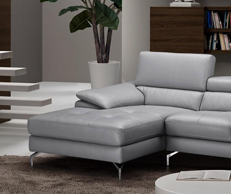

                    
J&M Furniture Liam Sectional Sofa Gray Italian Leather Purchase 
