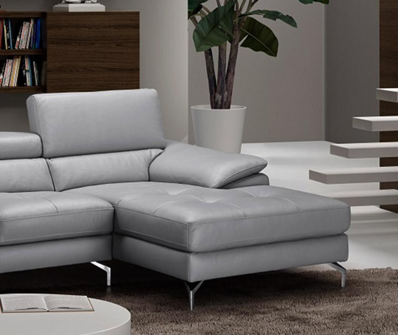 

                    
J&M Furniture Liam Sectional Sofa Gray Italian Leather Purchase 
