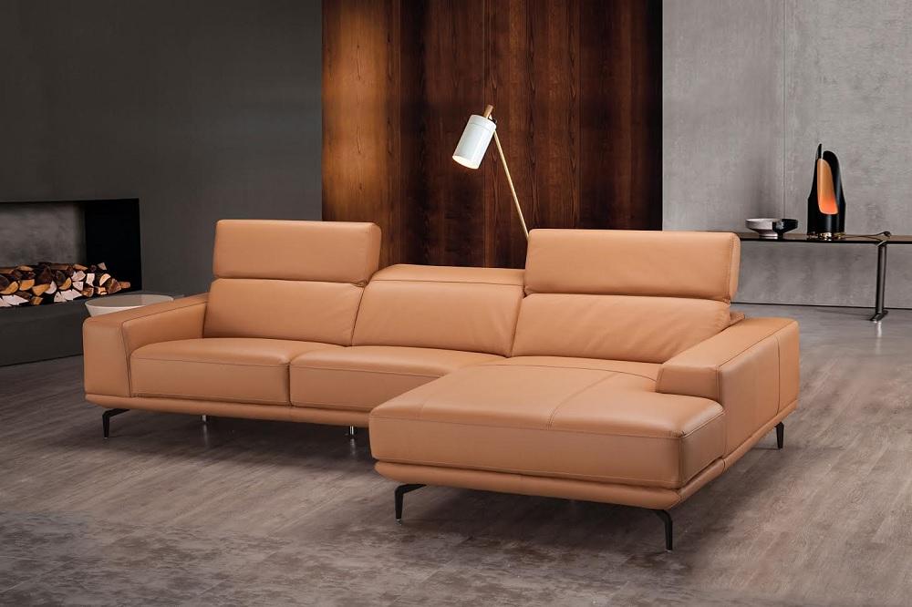 

                    
J&M Furniture Lima Sectional Sofa Light Brown Italian Leather Purchase 
