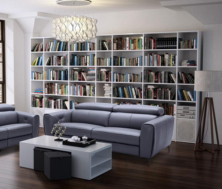 

    
J&M Furniture Lorenzo Reclining Sofa Cobalt blue SKU188241
