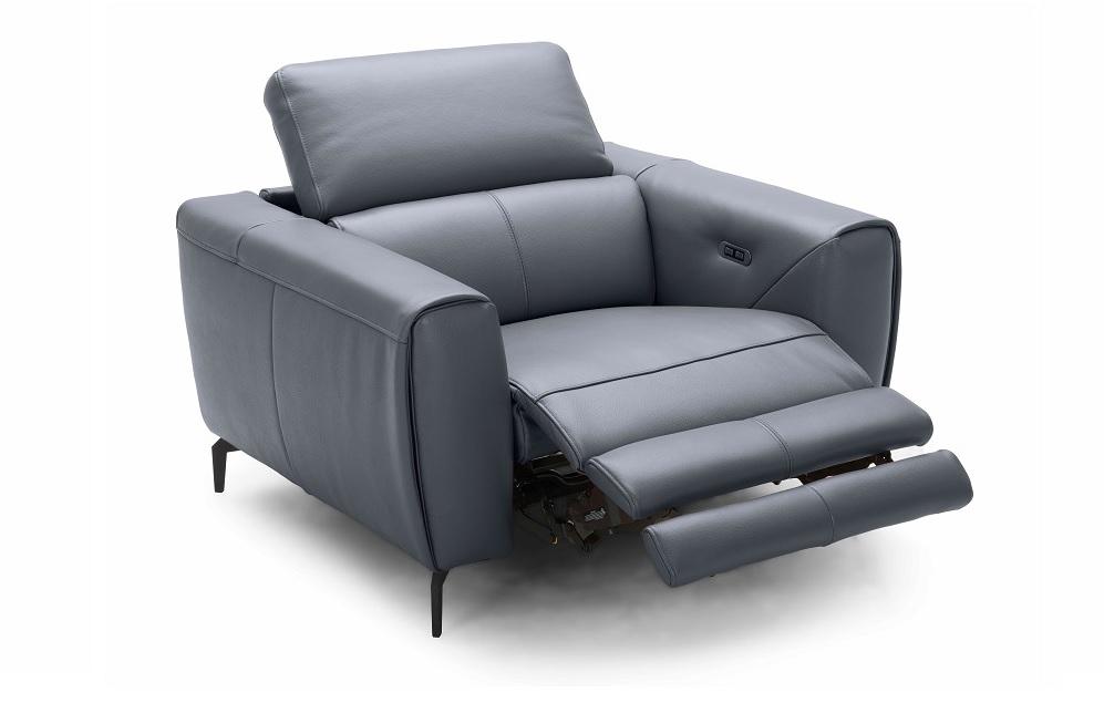 

    
 Order  Modern Motion Living Room Sofa Set 3Pcs in Blue-Grey J&M Lorenzo
