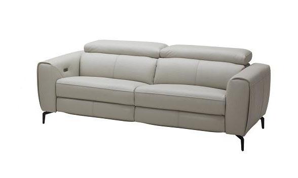 

    
J&M Furniture Lorenzo Reclining Sofa Light Gray SKU18824
