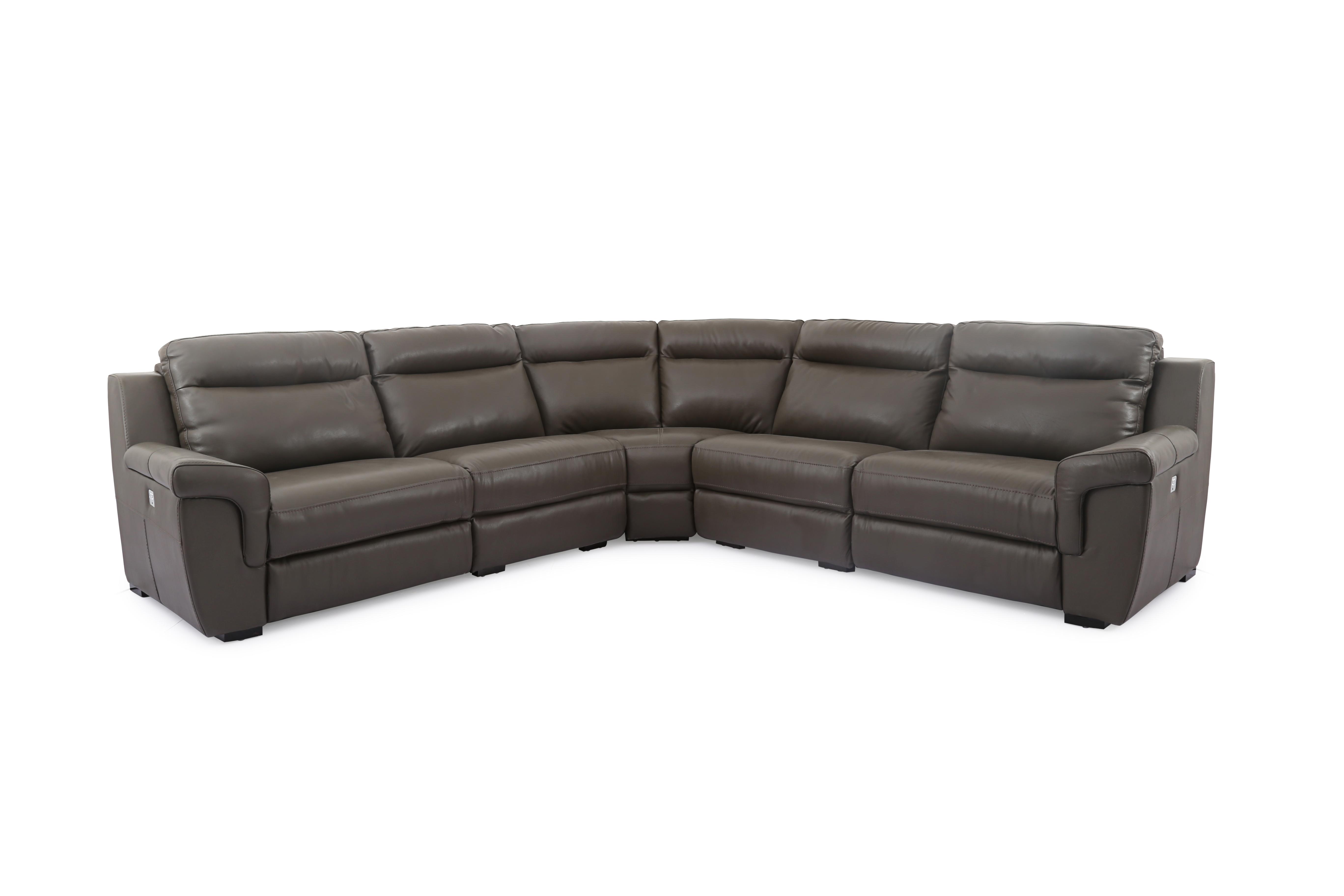 

    
J&M Muse Contemporary Dark Grey Premium Leather Power Sectional Sofa SPECIAL ORDER!!!
