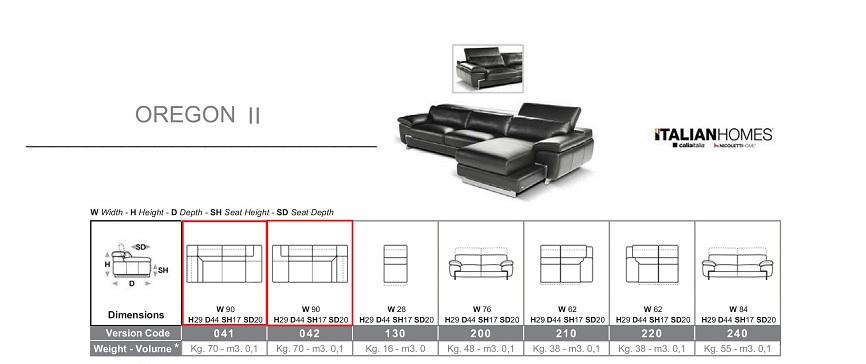 

    
J&M Oregon II Modern Full Top Grain Black Italian Leather Sectional Sofa Right
