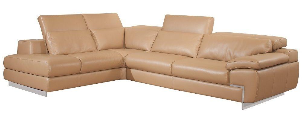 

    
J&M Oregon II Mouton Modern Full Top Grain Italian Leather Sectional Sofa Left
