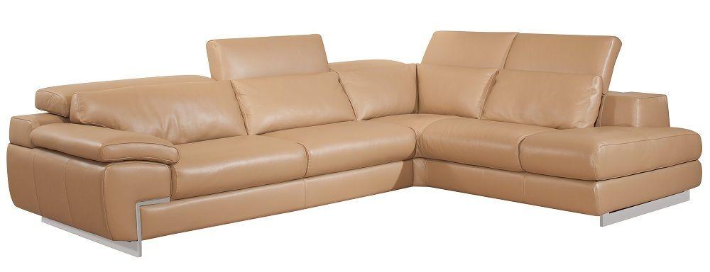 

    
J&M Oregon II Mouton Modern Full Top Grain Italian Leather Sectional Sofa Right

