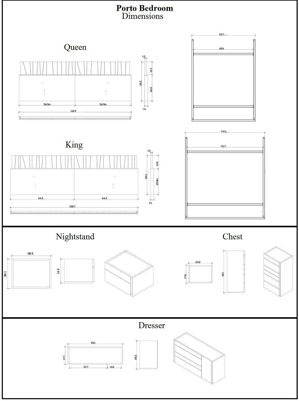

                    
J&M Furniture Porto Platform Bedroom Set Wenge  Purchase 
