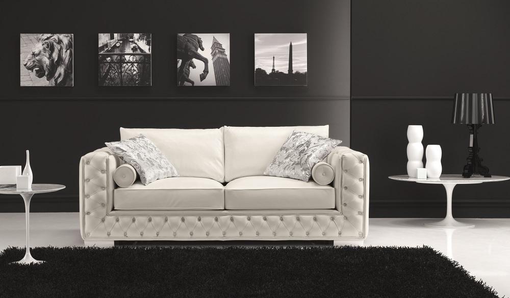

    
White Premium Leather Hand Tufted Design Sofa Bed Modern J&M Vanity
