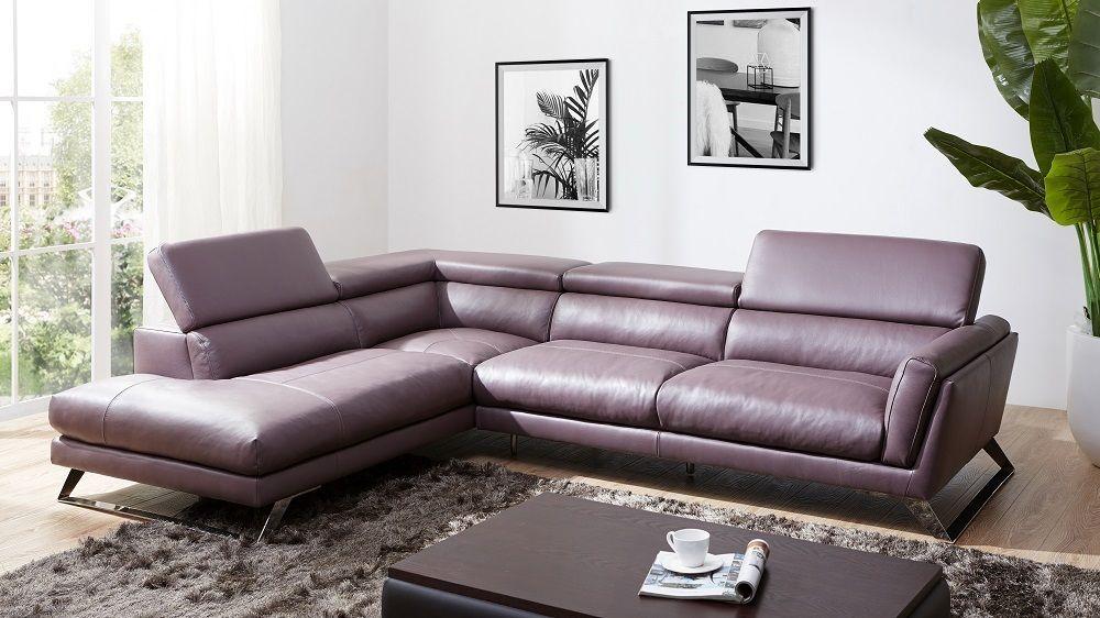 

    
J&M Will Contemporary Premium Ametyst Italian Leather Sectional Sofa Left Hand Facing
