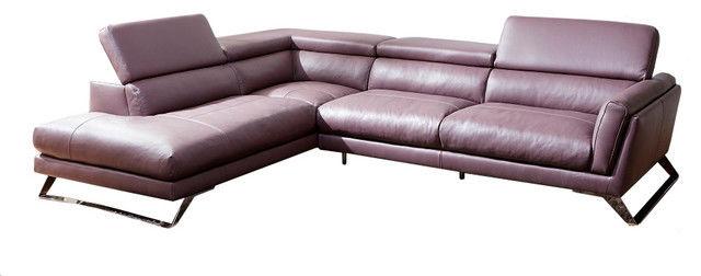 

    
J&M Will Contemporary Premium Ametyst Italian Leather Sectional Sofa Left Hand Facing
