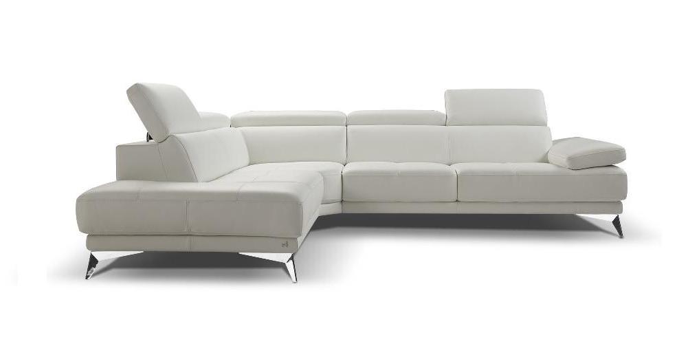 

    
J&M Furniture Winner Sectional Sofa White SKU187552-LHC
