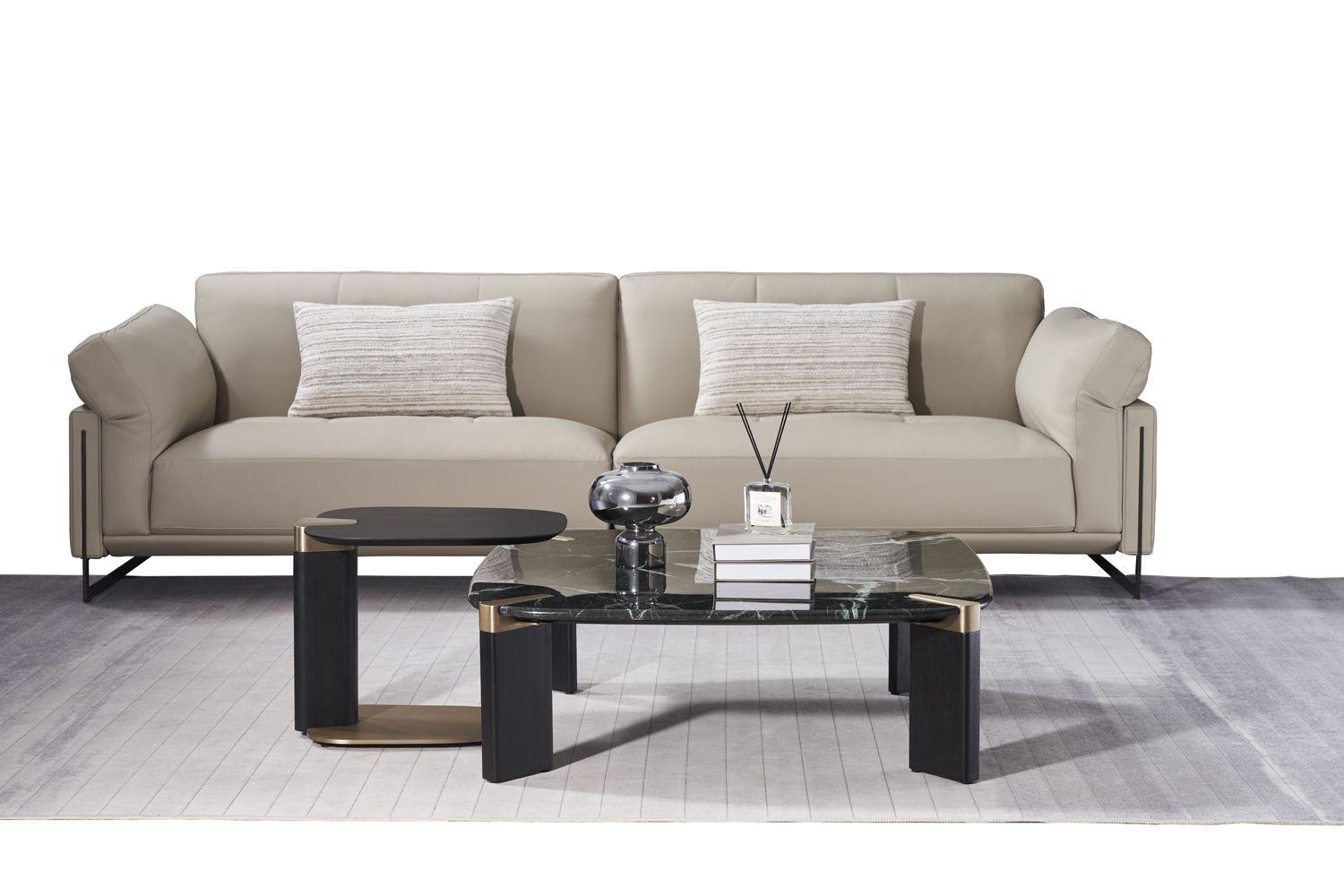 Modern Coffee Table and End Table Set CT-J3133 / ET-J3133 CT-J3133 ET-J3133 in Natural, Green 