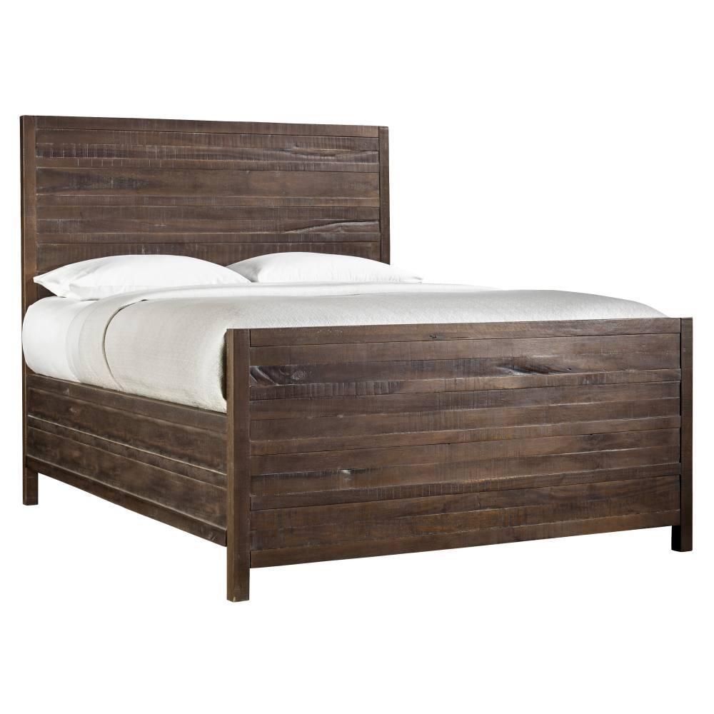 

    
Java Finish Solid Hardwood Panel King Bedroom Set 5Pcs w/Chest TOWNSEND by Modus Furniture
