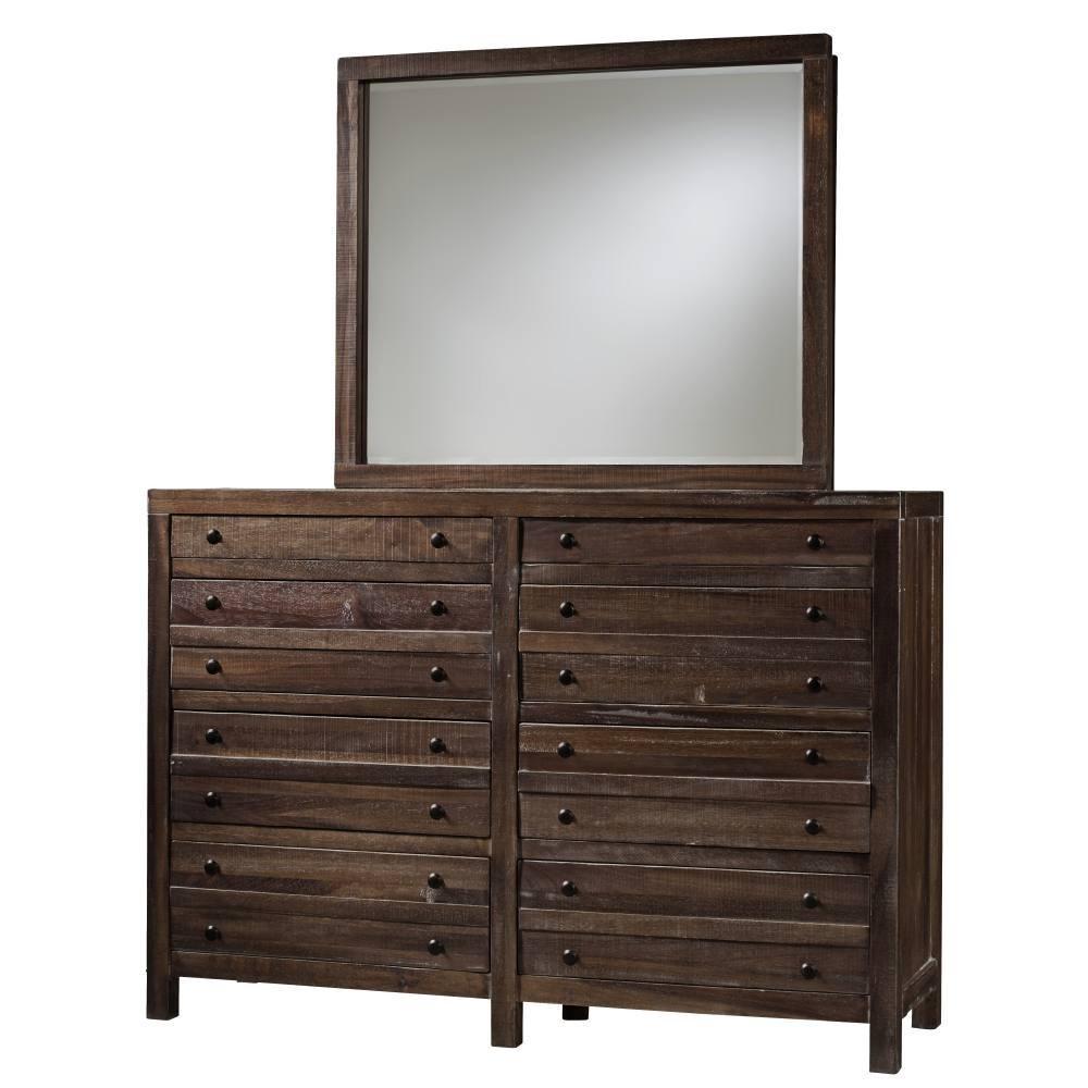 

    
 Order  Java Finish Solid Hardwood Panel King Bedroom Set 5Pcs w/Chest TOWNSEND by Modus Furniture
