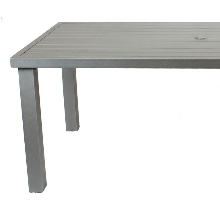 

    
Jolee Aluminum Knock-Down Outdoor Dining Table 74" x 36" CaliPatio
