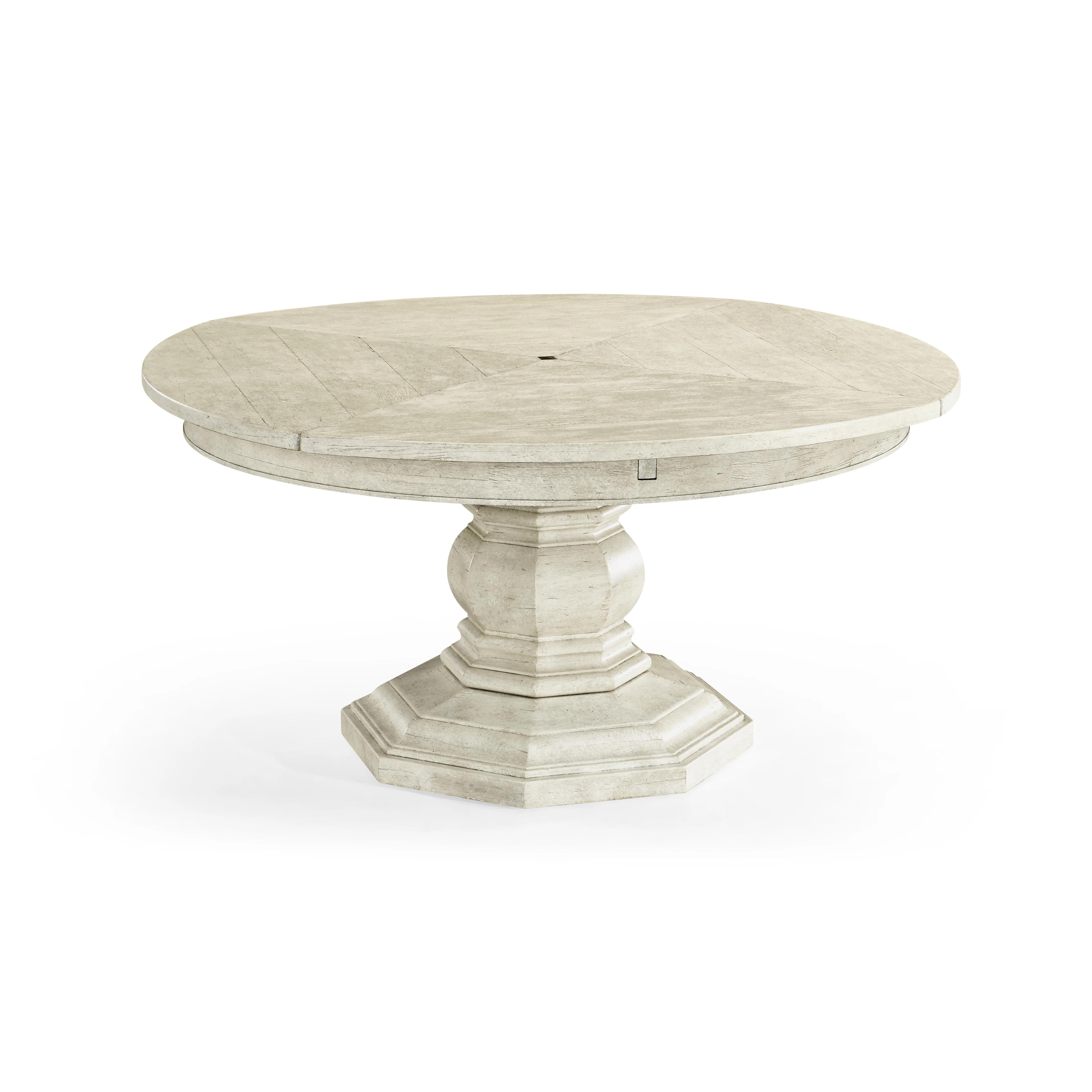 Casual Dining Table Jonathan Charles Octagonal Centre Table Rustic in Rustic Grey 491130-59D-DTW-AH in Gray 
