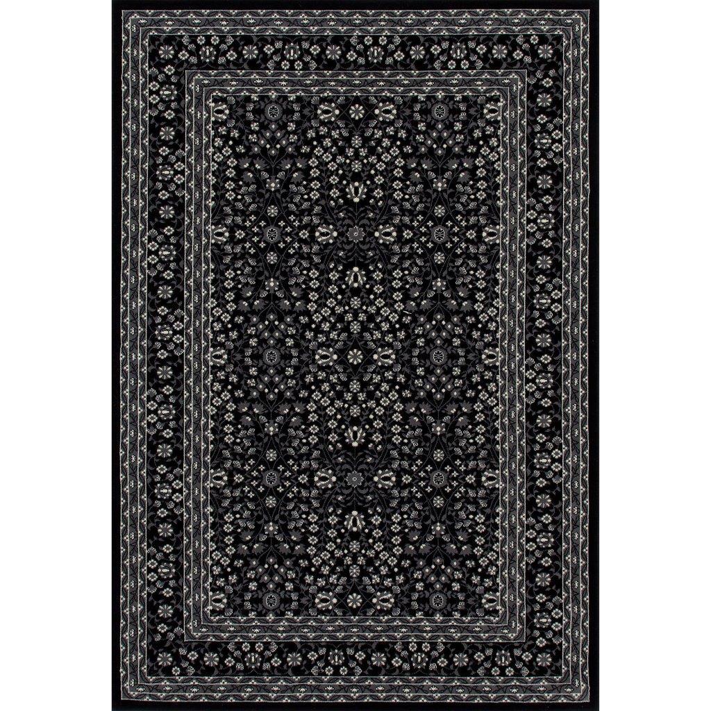 

    
Keene Microfloral Black 5 ft. 3 in. x 7 ft. 7 in. Area Rug by Art Carpet

