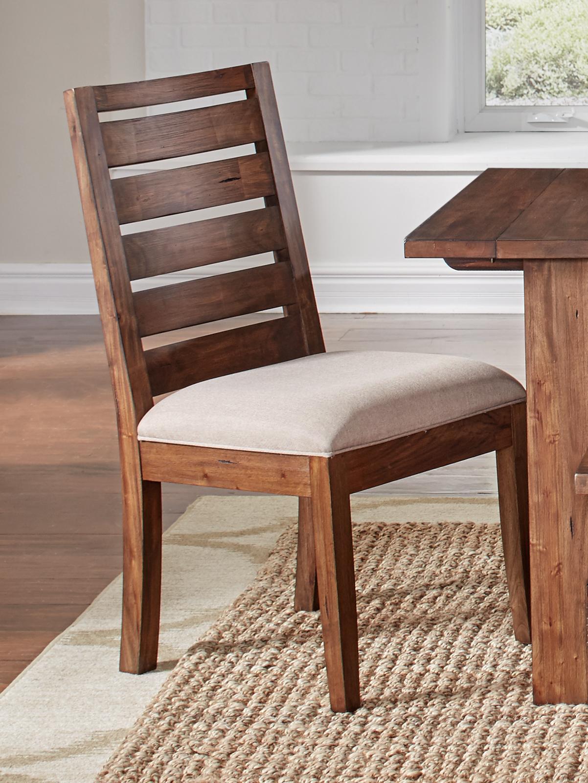 

    
Ladderback Side Chair Set 2Pcs Solid Wood ANASM245K A-America Anacortes

