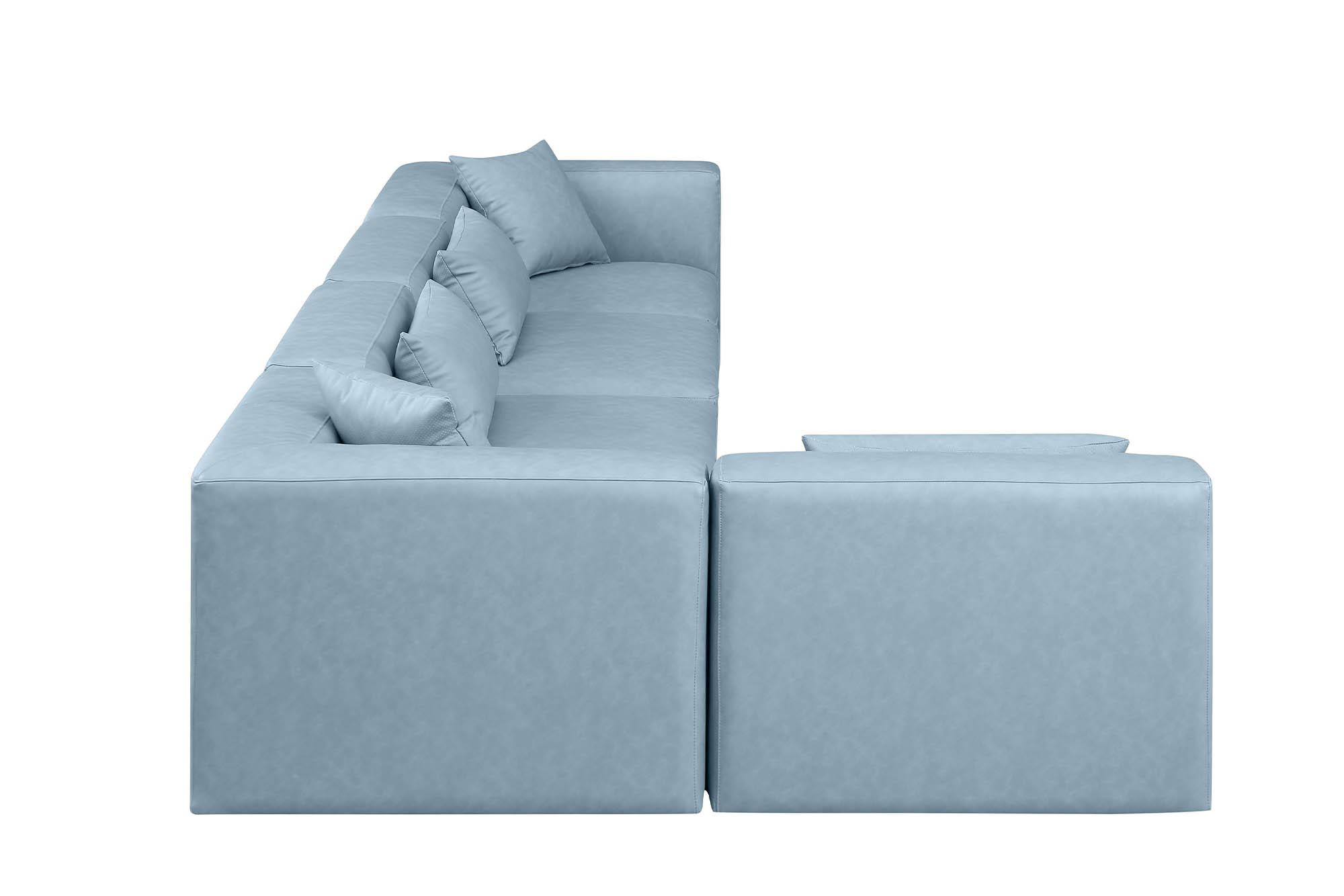 

    
Meridian Furniture CUBE 668LtBlu-Sec5D Modular Sectional Sofa Light Blue 668LtBlu-Sec5D

