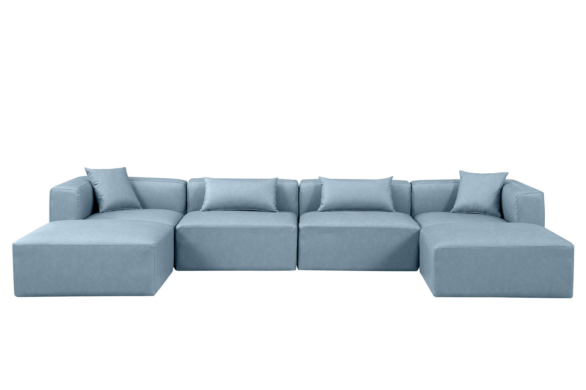 

    
Meridian Furniture CUBE 668LtBlu-Sec6B Modular Sectional Sofa Light Blue 668LtBlu-Sec6B
