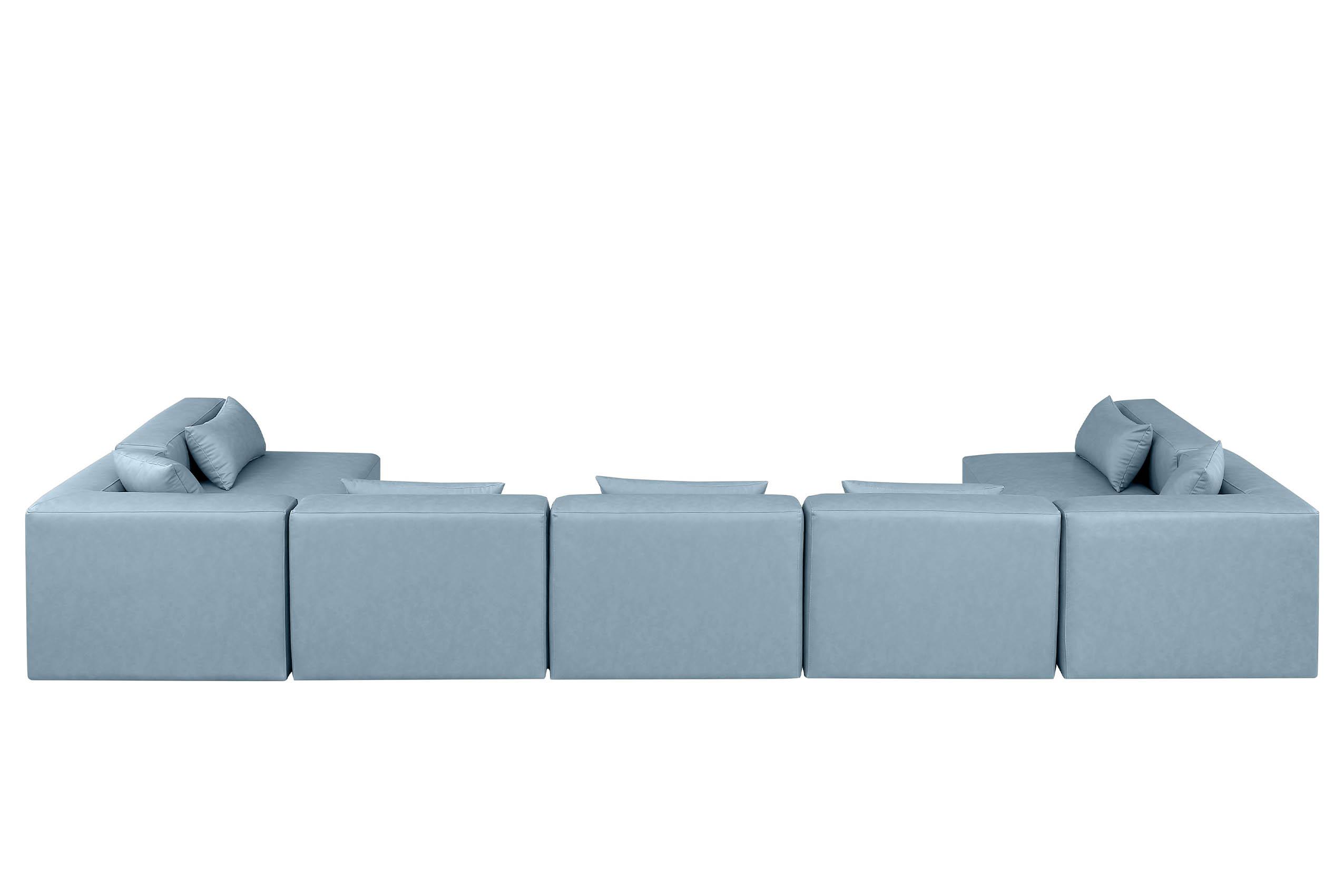 

    
668LtBlu-Sec7B Meridian Furniture Modular Sectional Sofa
