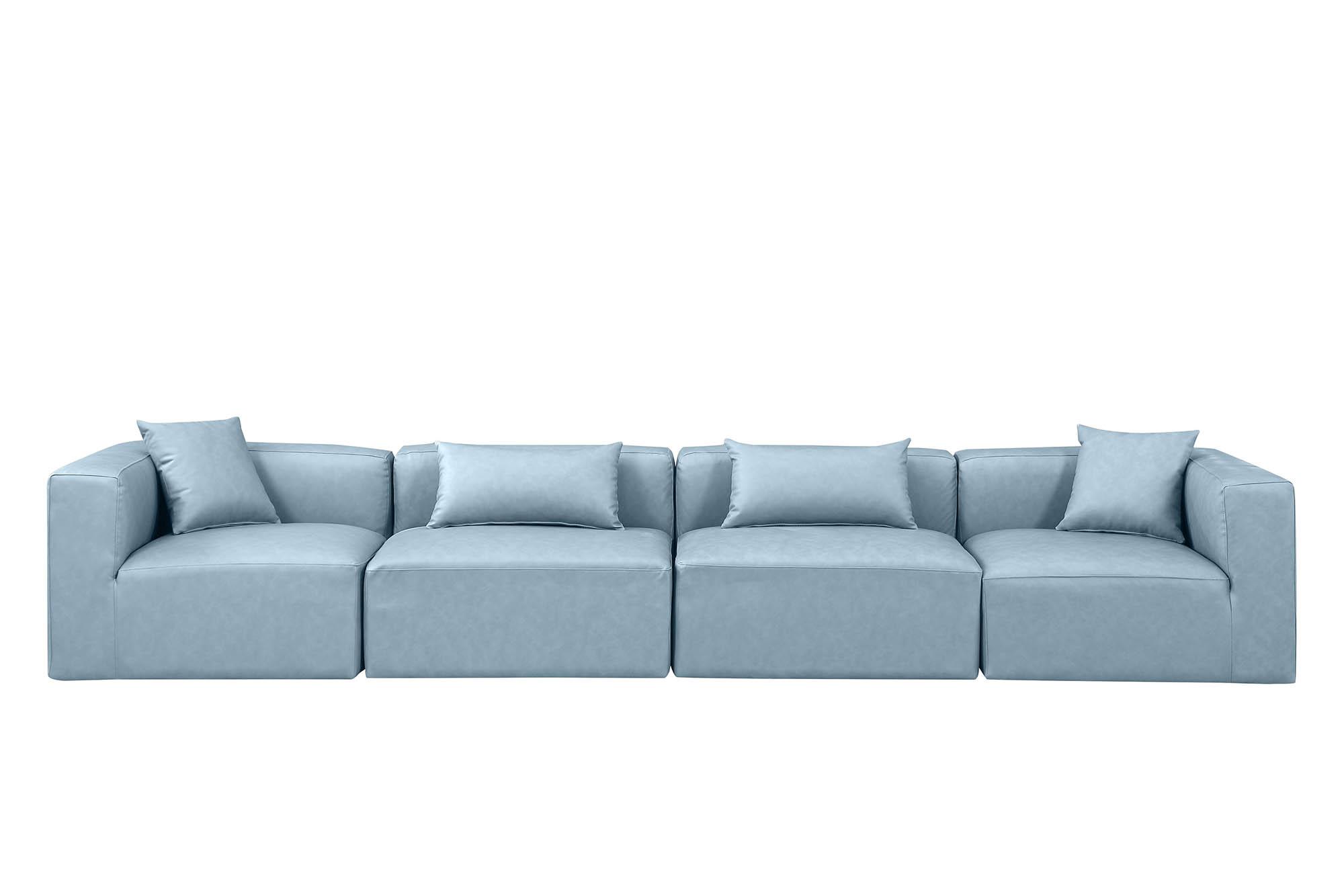 

        
Meridian Furniture CUBE 668LtBlu-S144B Modular Sofa Light Blue Faux Leather 094308318233
