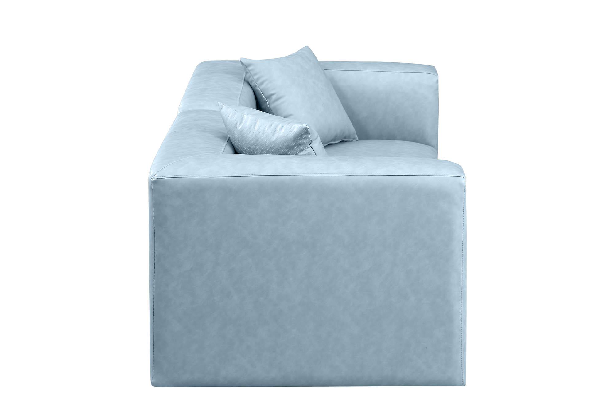 

        
Meridian Furniture CUBE 668LtBlu-S72B Modular Sofa Light Blue Faux Leather 094308318196
