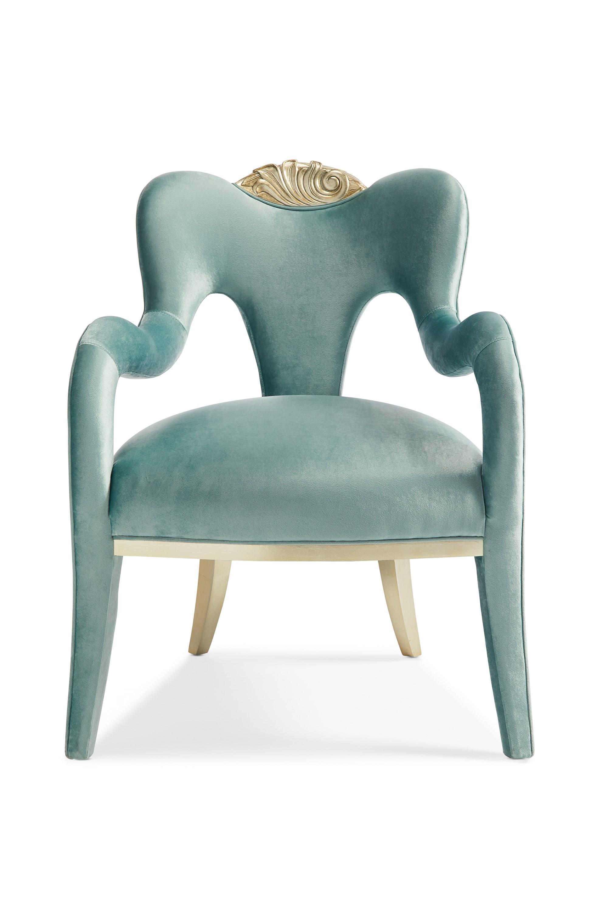 

        
Caracole FONTAINEBLEAU Accent Chair Set Light Blue/Gold Fabric 662896029901
